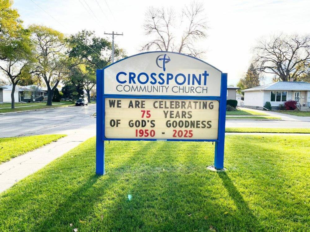 Photo by Dylon Martin
Crosspoint Community Church in Munroe East has a long history of community activity and support in Munroe East.