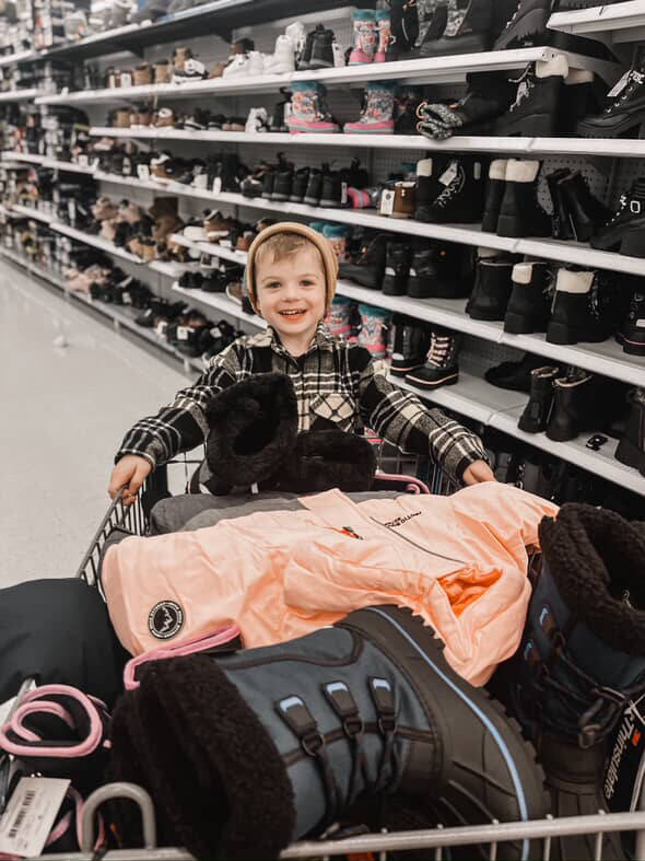 Supplied photo
Seven-year-old Hudson Lylyk (pictured) is collecting donations for Koats for Kids for the second year in a row.