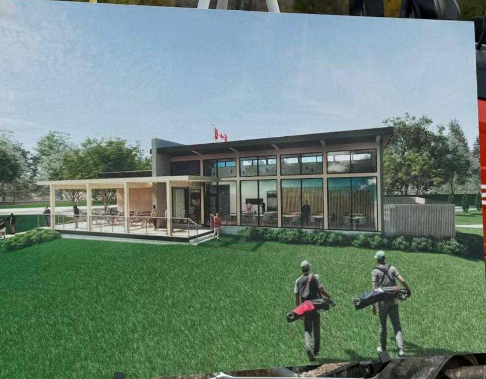Supplied photo courtesy of Wildewood Golf Club
An artist’s rendering of the new clubhouse.