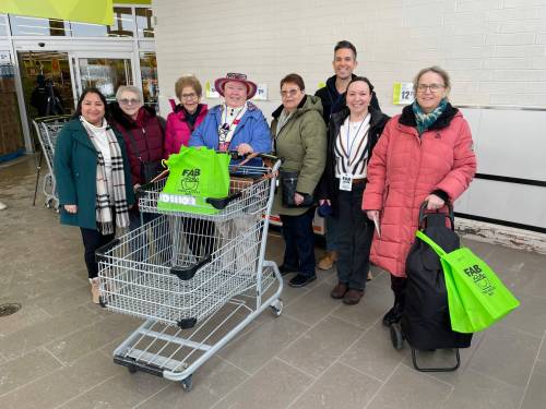 Photo by Simon Fuller
                                The goal of the food access bus &mdash; which was inspired, in part, by previous food access bus projects such as the one in the Chalmers neighbourhood spearheaded by the late area councillor Jason Schreyer &mdash; is to reduce transportation barriers for older adults and help them access affordable groceries while also helping them foster social connections.