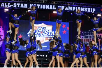 Supplied photo
                                Central Cheer&rsquo;s team Icons competed at the National Cheerleaders Association (NCA) competition in Houston, Tex. this year, winning gold in the U16 Level 2 Small division.