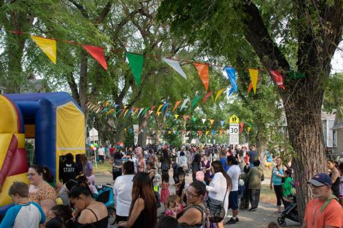 Free Press file photo
                                A fun way to get together and get to know your neighbours is by hosting a community block party.