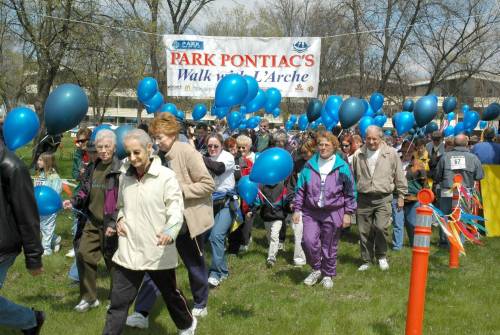 Supplied photo
                                The first Walk with L&rsquo;Arche (above) was held in 2005. The 22nd is set for Sunday, May 3.