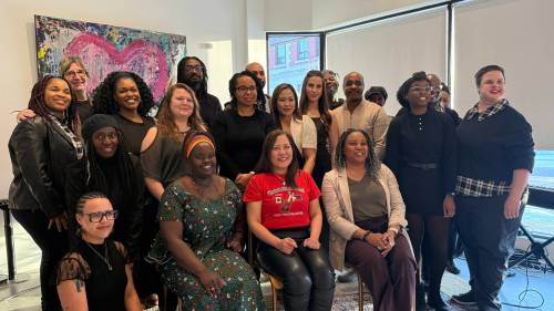 Supplied photo
                                Storytellers and board members from the 2025 &lsquo;we are all stories&rsquo; event.