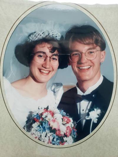Supplied photo
                                Life was different when community correspondent Sonya Braun and her husband were married in 1996.