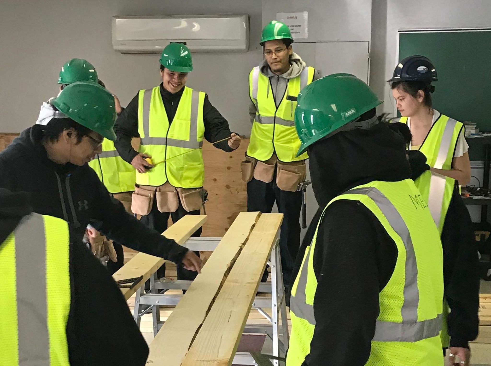 Carpentry program building skills The Carillon