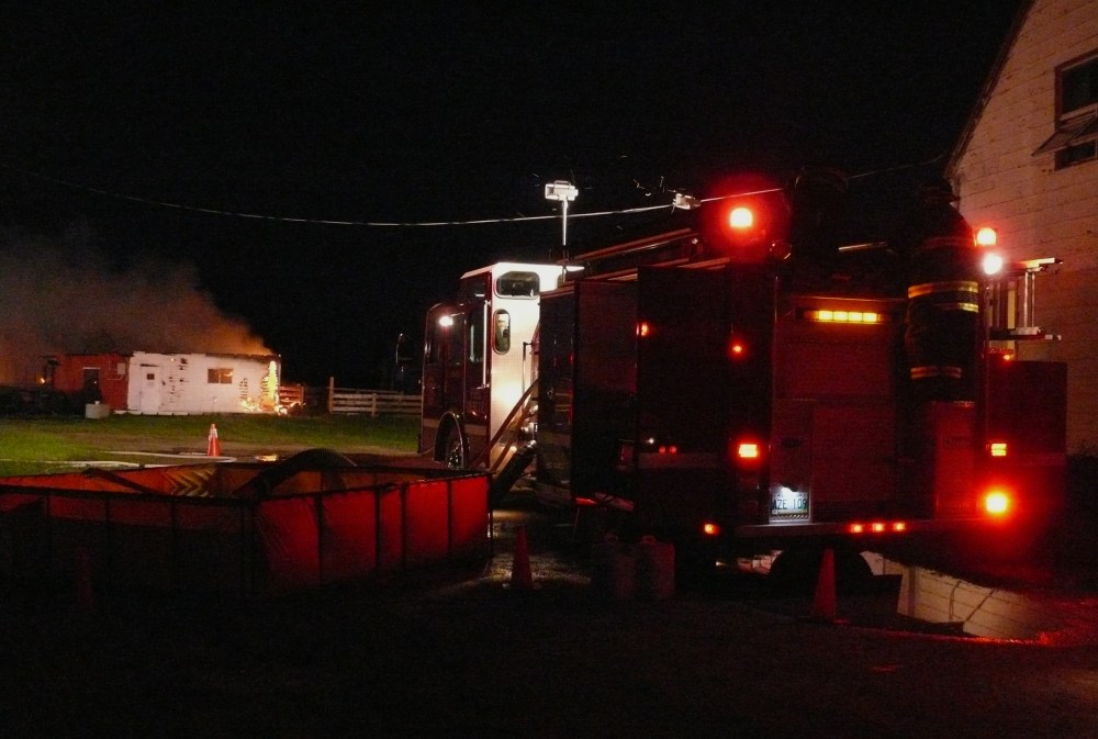 Fire consumes barn near Highway 59 The Carillon