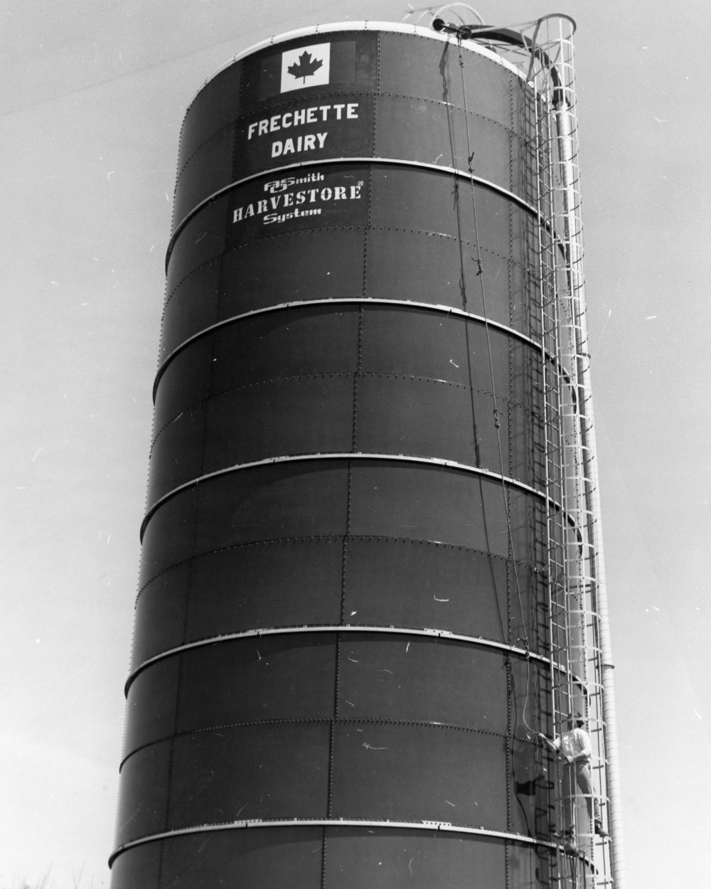 Frechettes’ La Broquerie silo used to be largest in Manitoba The Carillon