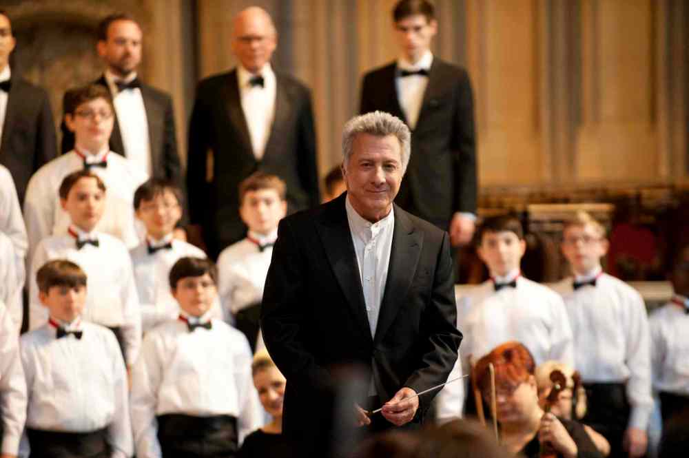 Mongrel Media
Dustin Hoffman as choirmaster Carvelle.