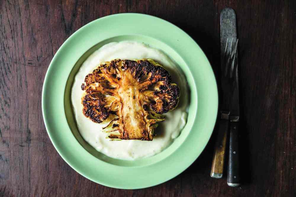 James Ranson
Dan Barber's cauliflower steaks are among the dishes collected in Genius Recipes.