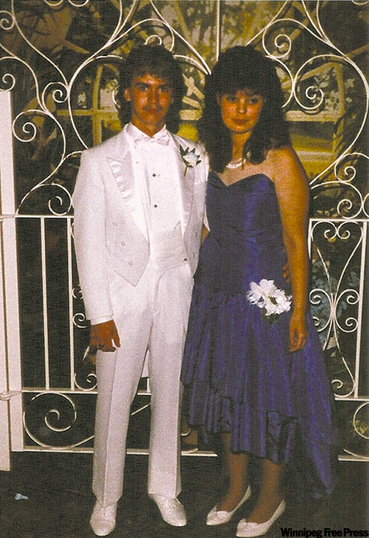 handout photo
Marcel and Brenda at her high school graduation.