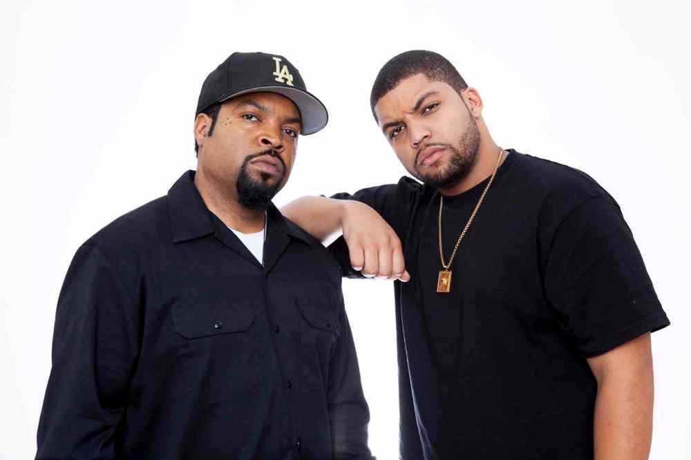 Rebecca Cabage / Invision / The Associated Press Files
Ice Cube, left, and son O'Shea Jackson Jr., who portrays him in Straight Outta Compton.