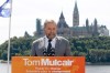 Patrick Doyle / THE CANADIAN PRESS
NDP Leader Tom Mulcair launches his campaign at the Museum of History in Gatineau, Que., after Prime Minister Stephen Harper called an election on Sunday.