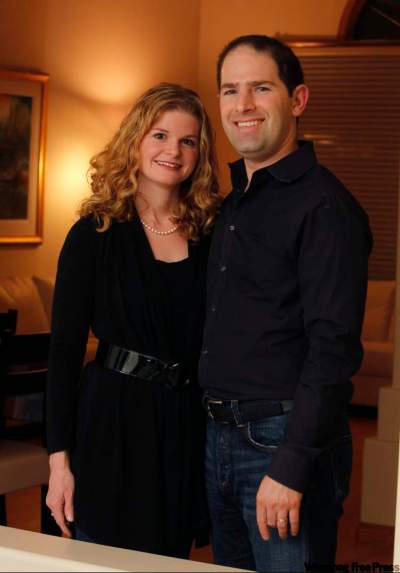 BORIS.MINKEVICH@FREEPRESS.MB.CA
Marisa and David Hochman chose Winnipeg in large part because it’s ‘an amazing place to raise your kids.’