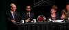 BORIS.MINKEVICH@FREEPRESS.MB.CA
Mayor Sam Katz, Rav Gill, Judy Wasylycia-Leis at Wednesday’s mayoral debate.