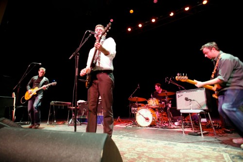 John Woods / Winnipeg Free Press
Weakerthans perform at the Burton Cummings Theatre in Winnipeg Saturday, December 18, 2010.