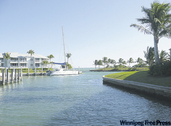 KEVIN ROLLASON / WINNIPEG FREE PRESS
Leaving the harbour on our way to Cabbage Key.