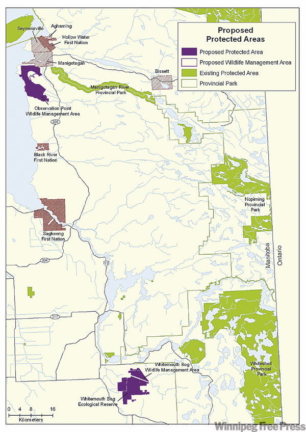 Wilderness areas get protection Winnipeg Free Press