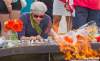 Chris Mikula / Postmedia
Crowds of people showed up to leave flowers, candles and thoughts on Parliament Hill in Ottawa Monday in memory of Jack Layton.