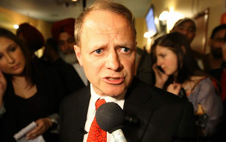 TREVOR HAGAN / WINNIPEG FREE PRESS
Lamoureux: 'It was a squeaker.'