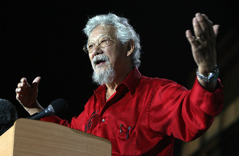 The Canadian Press
David Suzuki will speak in WInnipeg as part of a tour discussing how Canada can achieve a sustainable future.