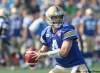 JOE BRYKSA / WINNIPEG FREE PRESS archives
Pierce throws a  pass Sunday during game against Saskatchewan.