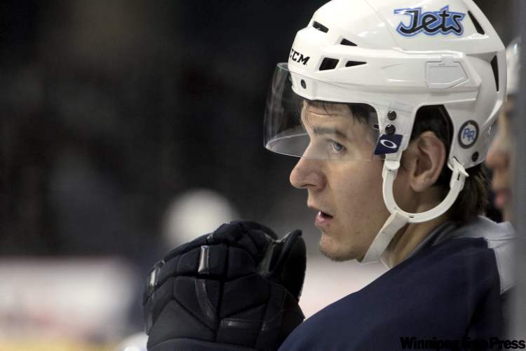 MIKE DEAL / WINNIPEG FREE PRESS
Mark Scheifele says his agent handles all the contract talks, which allows Scheifele to concentrate on hockey.