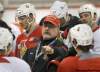 Joe Bryksa/ Winnipeg Free Press archives
Senators coach Paul MacLean at practice Monday at the MTS Centre.