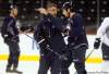 KEN GIGLIOTTI /  WINNIPEG FREE PRESS
Jets coach Claude Noel directs traffic during practice at MTS Centre.