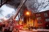 MIKE DEAL / WINNIPEG FREE PRESS
The fire at 577 Sherbrook St. injured 19 people and left dozens of residents with nothing but the shirts on their backs.