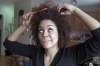 Joe Bryksa / Winnipeg Free Press
Winnipeg personality and comedian Aisha Alfa: Don't mess with the fro. You've been warned.