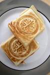 MIKE DEAL / WINNIPEG FREE PRESS
Waffles made on Winnipeg Jets waffle-maker.