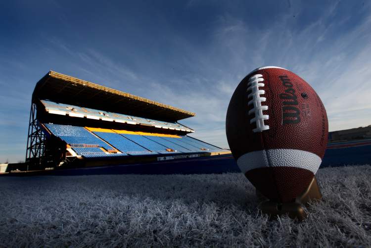 RUTH BONNEVILLE / WINNIPEG FREE PRESS Archives
Canad Inns Stadium at Polo Park: fans may have to say goodbye to the old stadium, but they can also take a piece of it with them.