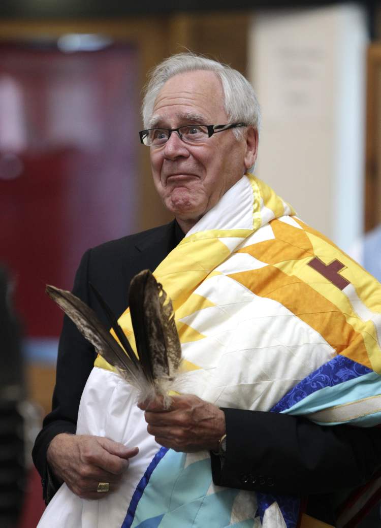 MIKE DEAL / WINNIPEG FREE PRESS
Archbishop James Weisgerber: 'We're the ones who made the error'