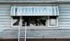 Mike Deal / Winnipeg Free Press
The blaze in the 400 block of Boyd Avenue caused an estimated $75,000 damage.