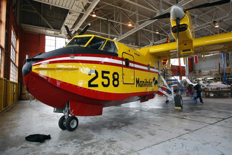 New water bombers unveiled Winnipeg Free Press