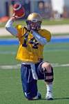 Ken gigliotti/ Winnipeg Free Press
Quarterback Joey Elliott at camp today.