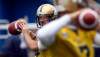 KEN GIGLIOTTI  / WINNIPEG FREE PRESS Archives
Blue Bomber quarterback Buck Pierce at practice.