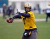 Boris Minkevich / Winnipeg Free Press Archives
The Winnipeg Blue Bombers Alex Brin' practises at the stadium.