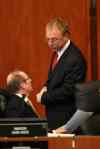 JOE BRYKSA / WINNIPEG FREE PRESS FILES
Former mayor Sam Katz and former CAO Phil Sheegl