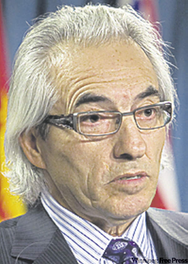 CP
Assembly of First Nations Chief Phil Fontaine speaks during a press conference on Parliament Hill in Ottawa on Thursday Jan. 15, 2009. THE CANADIAN PRESS/Sean Kilpatrick