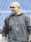 BORIS MINKEVICH
A little chilly weather doesn't matter for Bombers head coach Mike Kelly.