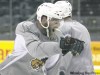 MIKE APORIUS / WINNIPEG FREE PRESS archives
Tommy Maxwell hams it up after scoring during Thursday's Moose workout at the MTS Centre. Manitoba takes on the Hershey Bears tonight in Game 6 of the Calder Cup final. Game 7, if necessary, is scheduled for Sunday night in Winnipeg.
