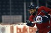 JOE BRYKSA / WINNIPEG FREE PRESS
Winnipeg Jets defencemen Dustin Byfuglien at practice this morning at MTS Centre.