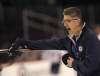 Joe Bryksa/ Winnipeg Free Press
Coach Claude Noel leads his players at  practice this morning.