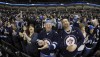 TREVOR HAGAN/WINNIPEG FREE PRESS
At $118.46 per person, the Winnipeg Jets are the second most expensive NHL team to watch, trailing only the Toronto Maple Leafs.