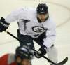 JOE BRYKSA / WINNIPEG FREE PRESS
Free agent Ron Hainsey during practice Monday morning at the MTS Centre in Winnipeg.