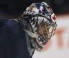Winnipeg Jets goaltender Al Montoya during looks on during Wednesday's optional practice at the MTS Centre. The Jets are preparing for their final game of the regular season against the Montreal Canadiens.