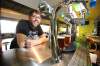 RUTH BONNEVILLE / WINNIPEG FREE PRESS
The HUB pub manager located on the third floor of University Centre at the U of M Jack Jonasson is looking forward to seeing more business  in the summer during Bomber games.
