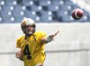 JOE BRYKSA / WINNIPEG FREE PRESS
QB Buck Pierce takes part in practice this morning at Investors Group Field.
